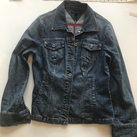 Tommy Hilfiger Jackets & Blazers - Tommy Hilfiger Hip Length Denim Jacket